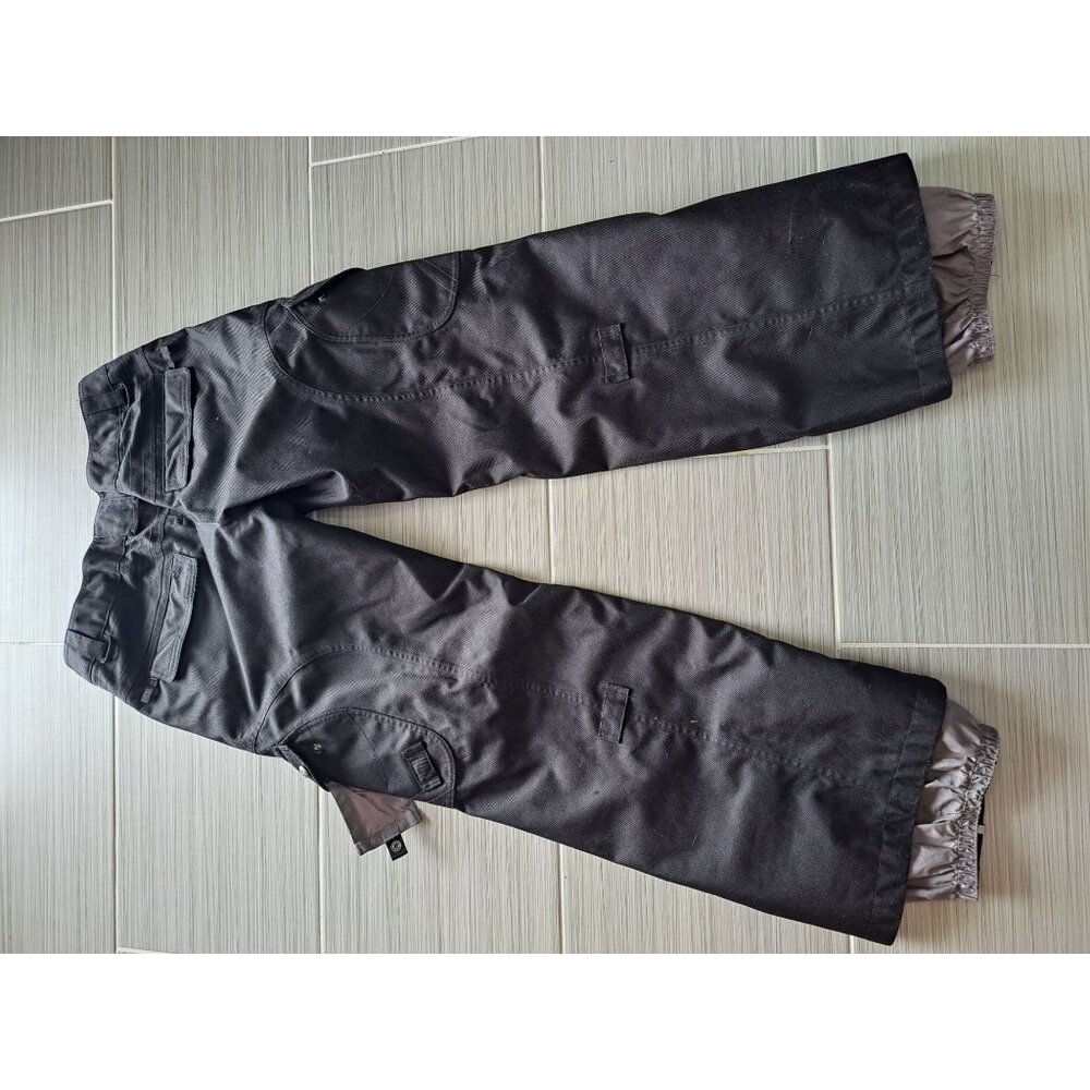 Burton Women's Medium Black Cargo Ski Snowboard Pants Waterproof Adjustable - Picture 11 of 11